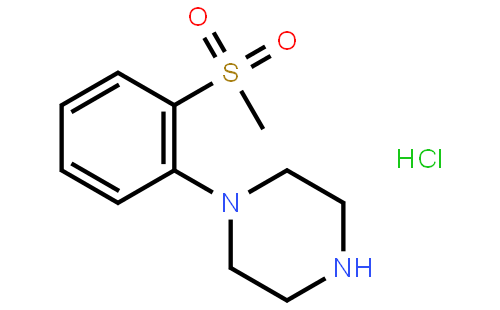 1-(2-(Methylsulfonyl)phenyl)piperazine hydrochloride
