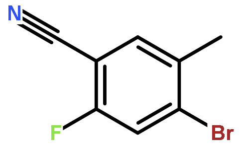 4-bromo-2-fluoro-5-methyl-benzonitrile