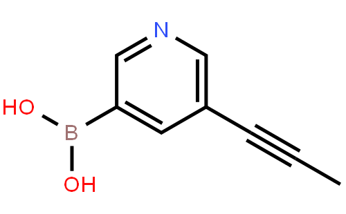 5-(prop-1-ynyl)pyridin-3-ylboronic acid