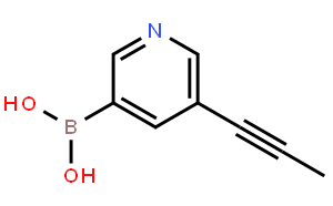 Boronic acid, B-[5-(1-propyn-1-yl)-3-pyridinyl]-
