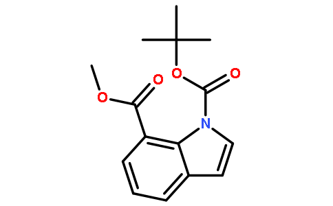 1-tert-Butyl 7-methyl 1H-indole-1,7-dicarboxylate