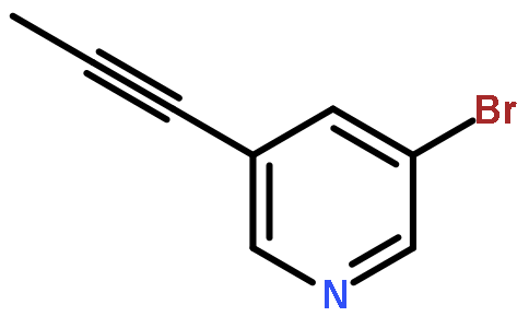 3-Bromo-5-(prop-1-yn-1-yl)pyridine