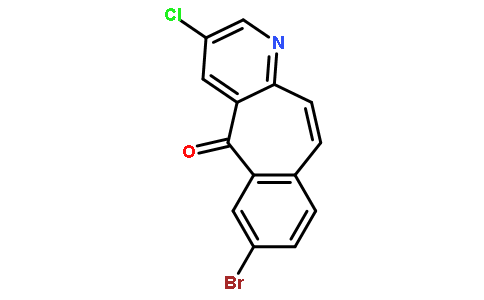 7-BROMO-3-CHLORO-5H-BENZO[4,5]CYCLOHEPTA[1,2-B]PYRIDIN-5-ONE
