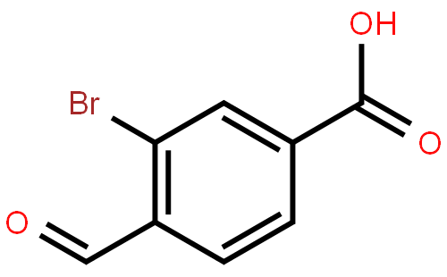3-Bromo-4-formylbenzoic acid