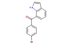 (4-溴苯基)(1H-吲哚-7-基)甲酮