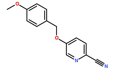 5-((4-Methoxybenzyl)oxy)picolinonitrile