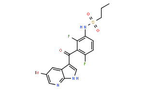 N-[3-[(5-溴-1H-吡咯并[2,3-B]吡啶-3-基)羰基]-2,4-二氟苯基]-1-丙磺酰胺