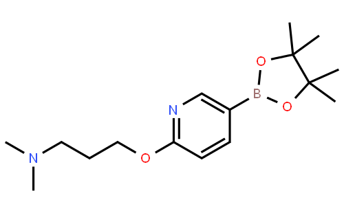 2-(3-N,N-二甲基氨基-丙氧基)吡啶-5-硼酸频哪醇酯