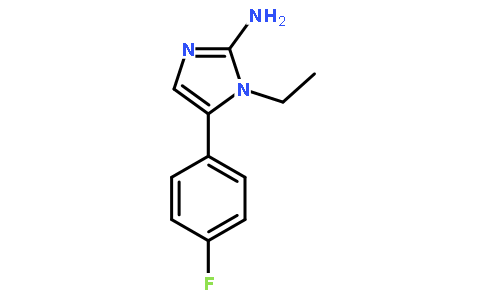 1-ETHYL-5-(4-FLUORO-PHENYL)-1H-IMIDAZOL-2-YLAMINE