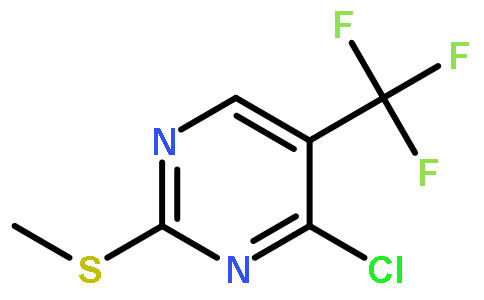4-chloro-2-(methylthio)-5-(trifluoromethyl)pyrimidine