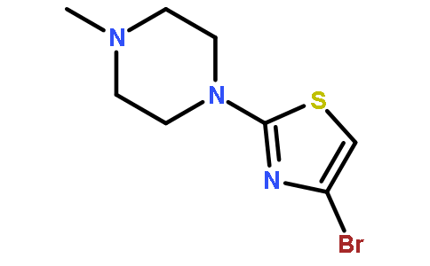 4-Bromo-2-(N-methylpiperazin-1-yl)thiazole