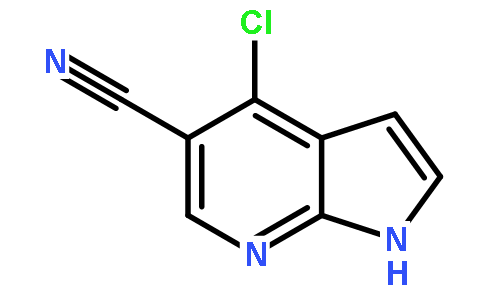 4-Chloro-1H-pyrrolo[2,3-b]pyridine-5-carbonitrile