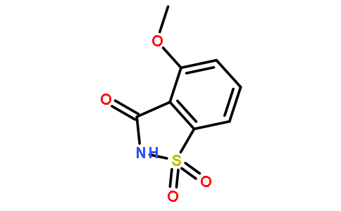 1,2-Benzisothiazol-3(2H)-one,4-methoxy-,1,1-dioxide