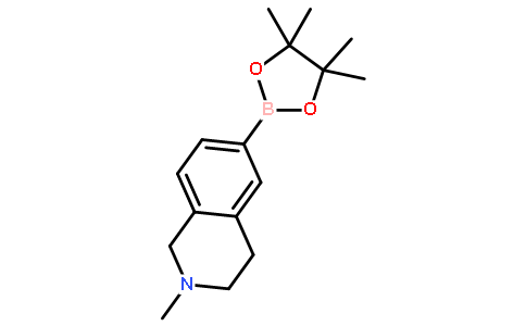 2-Methyl-6-(4,4,5,5-tetramethyl-1,3,2-dioxaborolan-2-yl)-1,2,3,4-tetrahydroisoquinoline