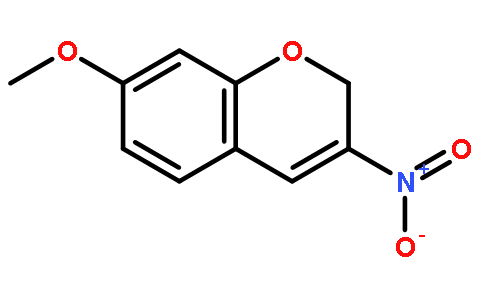 2H-1-BENZOPYRAN,7-METHOXY-3-NITRO-