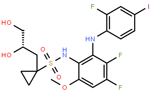 RDEA-119 (BAY-869766, BAY 86-9766, Refametinib)