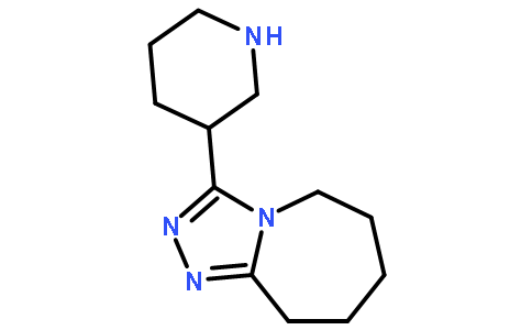 3-(Piperidin-3-yl)-6,7,8,9-tetrahydro-5H-[1,2,4]triazolo[4,3-a]azepine