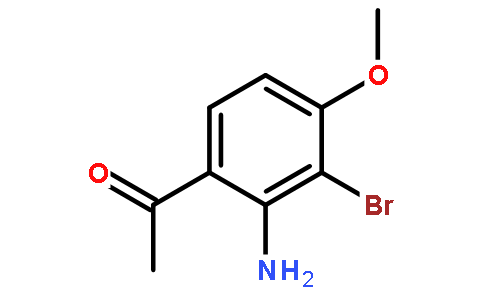 1-(2-氨基-3-溴-4-甲氧基苯基)乙酮