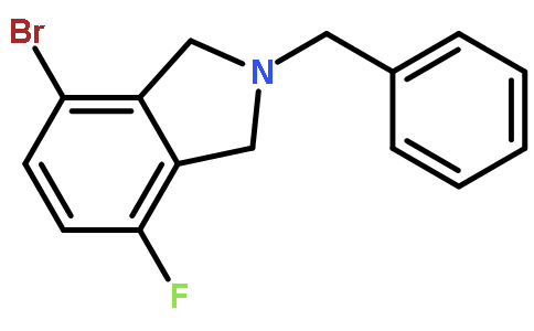 2-benzyl-4-bromo-7-fluoroisoindoline hydrochloride