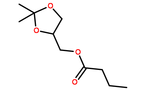(2,2-dimethyl-1,3-dioxolane-4-yl)methyl n-butanoate