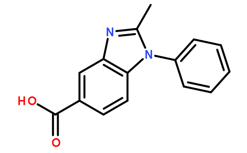 2-Methyl-1-phenyl-1H-benzo[d]imidazole-5-carboxylic acid
