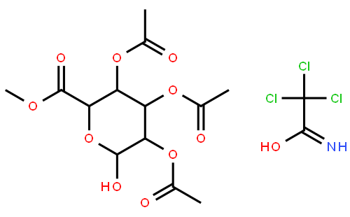 2,3,4-Tri-o-acetyl-alpha-d-glucuronic acid methyl ester, trichloroacetimidate