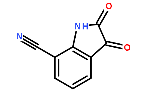 2,3-dioxoindoline-7-carbonitrile