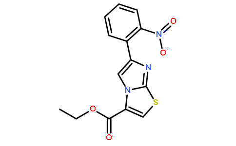 ETHYL 6-(2-NITROPHENYL)IMIDAZO[2,1-B][1,3]THIAZOLE-3-CARBOXYLATE