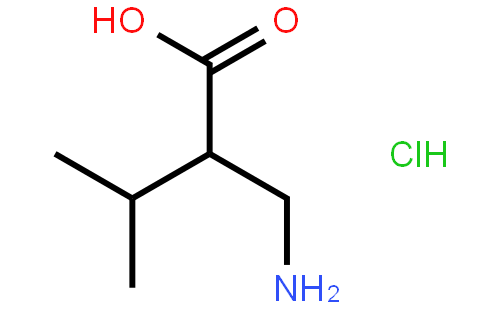 (S)-2-(Aminomethyl)-3-methylbutanoic acid hydrochloride