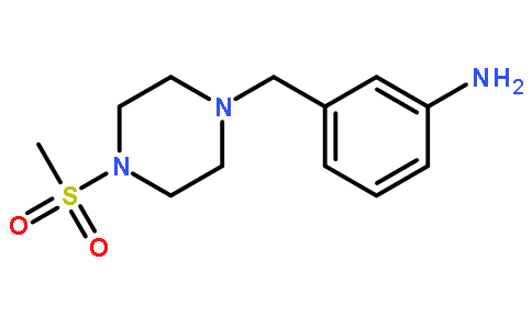 3-((4-(Methylsulfonyl)piperazin-1-yl)methyl)aniline