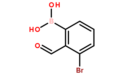 3-Bromo-2-formylphenylboronic acid