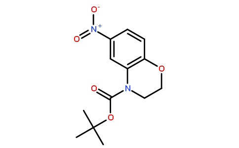 2-Methyl-2-propanyl 6-nitro-2,3-dihydro-4H-1,4-benzoxazine-4-carb oxylate