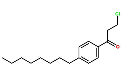 3-氯-1-(4-辛基苯基)-1-丙酮