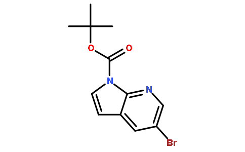 tert-Butyl 5-bromo-1H-pyrrolo[2,3-b]pyridine-1-carboxylate