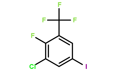1-Chloro-2-fluoro-5-iodo-3-(trifluoromethyl)benzene