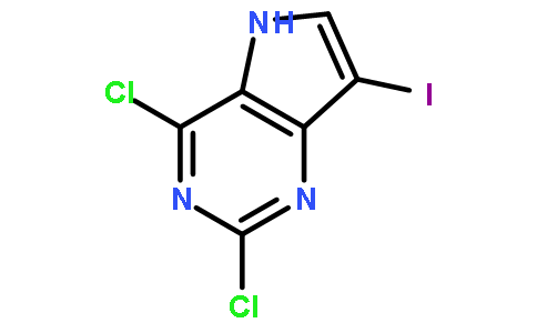 2,4-Dichloro-7-iodo-5H-pyrrolo[3,2-d]pyrimidine