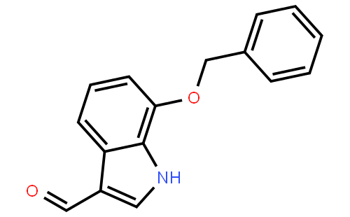 7-苄氧吲哚-3-甲醛