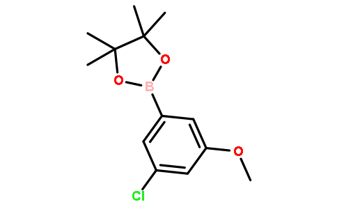2-(3-Chloro-5-methoxyphenyl)-4,4,5,5-tetramethyl-1,3,2-dioxaborolane