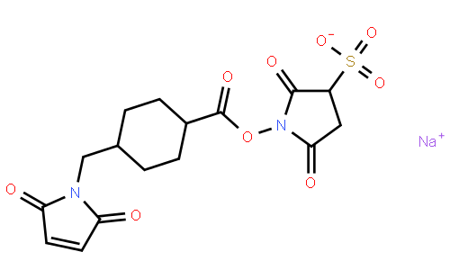 4-(<i>N</i>-马来酰亚胺基甲基)环己烷-1-羧酸-3-硫代-<i>N</i>-琥珀酰亚胺酯钠盐
