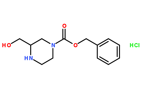 (S)-Benzyl 3-(hydroxymethyl)piperazine-1-carboxylate hydrochloride