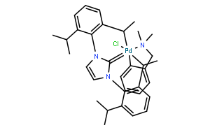 氯[[1,3-双(2,6-二异丙基苯基)咪唑-2-亚基](N,N-二甲基苄胺)钯(II)]