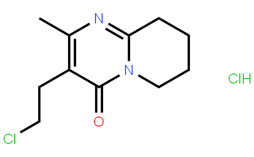 3-(2-氯乙基)-2-甲基-6,7,8,9-四氢-4H-吡啶并[1,2-a]嘧啶-4-酮盐酸盐