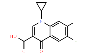 1-環(huán)丙基-6,7-二氟-1,4-二氫-4-氧代-3-喹啉甲酸