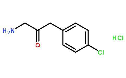 2-Propanone, 1-amino-3-(4-chlorophenyl)-,hydrochloride