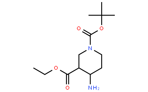 1-tert-Butyl 3-ethyl 4-aminopiperidine-1,3-dicarboxylate