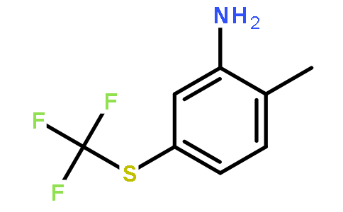 2-Methyl-5-((trifluoromethyl)thio)aniline