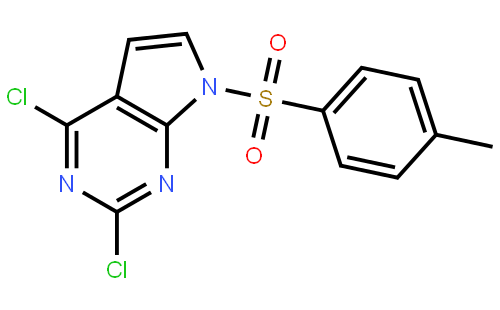 2,4-Dichloro-7-tosyl-7H-pyrrolo[2,3-d]pyrimidine