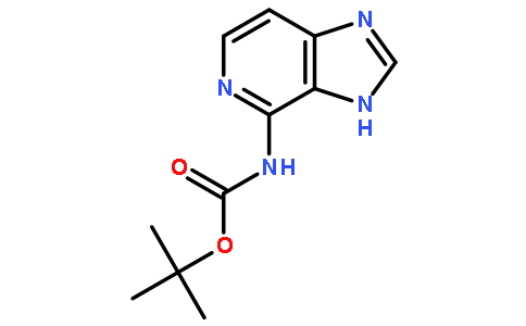 2-Methyl-2-propanyl 3H-imidazo[4,5-c]pyridin-4-ylcarbamate