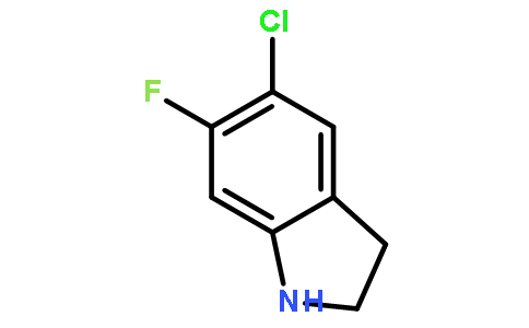 5-Chloro-6-fluoroindoline