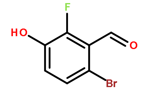 6-bromo-2-fluoro-3-hydroxybenzaldehyde
